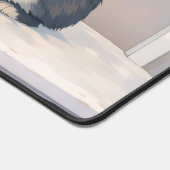 Kawaii Anime Two Bunnies Desk Mat (Coin)