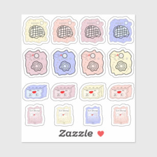 Kawaii Appareils électroniques Sticker en vinyle