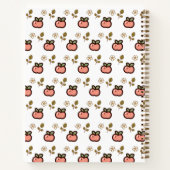 Kawaii Apple bundle Notitieboek (Achterkant)