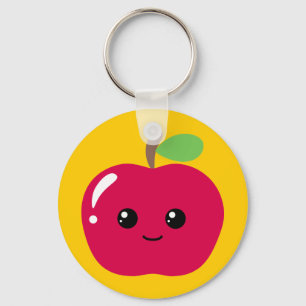 Kawaii Apple Sleutelhanger