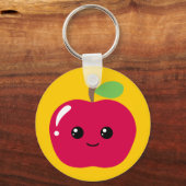 Kawaii Apple Sleutelhanger (Voorkant)