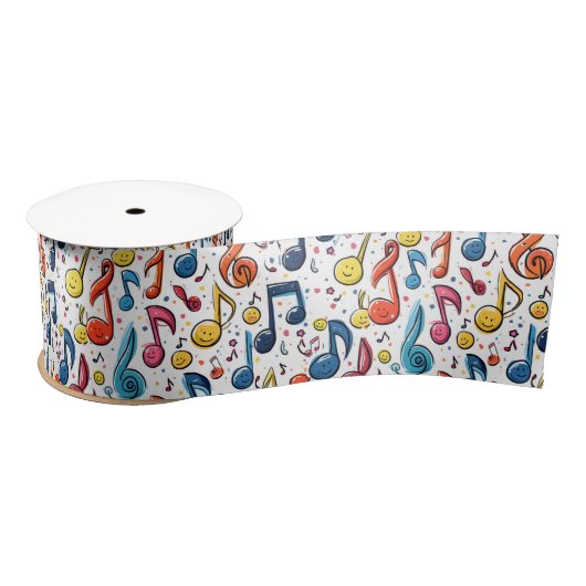 Kawaii Art Musical Notes Abstract Lint (Spoel)