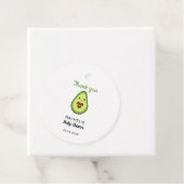 Kawaii Avocado Baby shower Hartelijk dank voor de Bedankjes Labels (In situ)