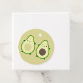 Kawaii Avocados Bedankjes Labels (In situ)