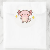 Kawaii Axolotl Sticker (Tas)