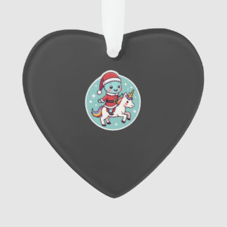 Kawaii Axolotl Unicorn Xmas Santa Merry Christmas 