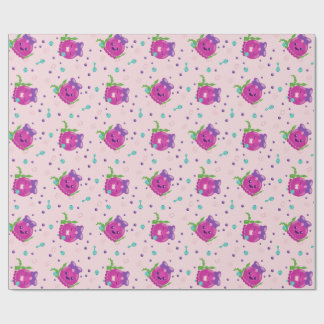 Kawaii Baby Meisjes Octopus Cadeaupapier