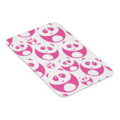 Kawaii Baby Roze en White Panda Pattern Magneet (Rechterzijde)