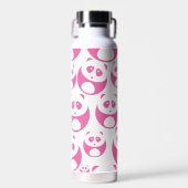 Kawaii Baby Roze en White Panda Pattern Waterfles (Voorkant)