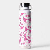 Kawaii Baby Roze en White Panda Pattern Waterfles (Achterkant)