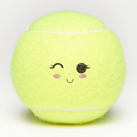 Kawaii Ball Tennisballen (Voorkant)