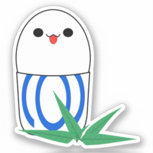 Kawaii Balut Ei Vinyl Sticker