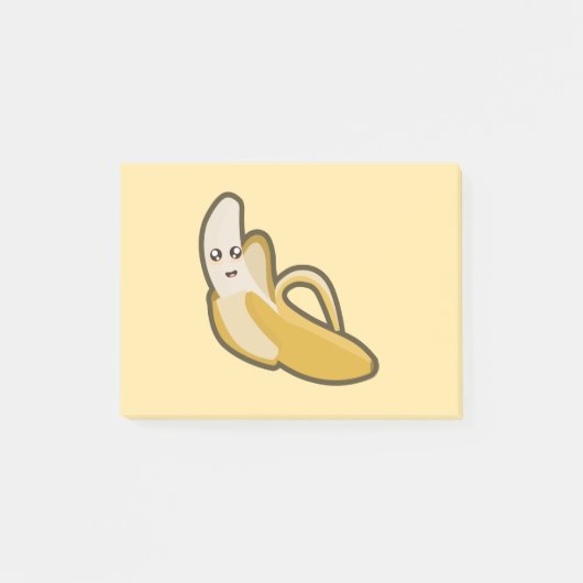 Kawaii Banana Post-it® Notes (Voorkant)