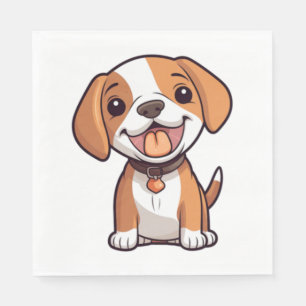 Kawaii Beagle Puppy Servet