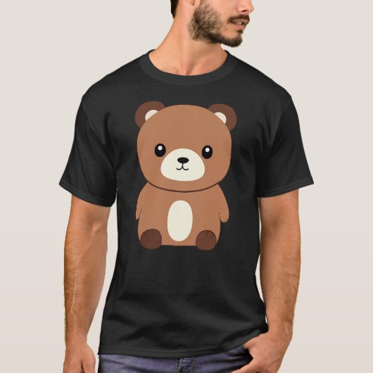 Kawaii Bear T-shirt (Voorkant)