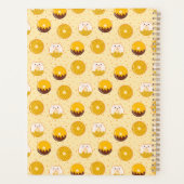 Kawaii Beer Donut Pattern Gepersonaliseerde Planne Planner (Achterkant)