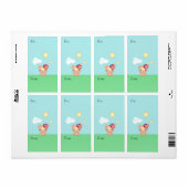 Kawaii Beer Etiket (Full Sheet)