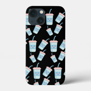 Kawaii Beverage Cup Art. iPhone 13 Mini Hoesje