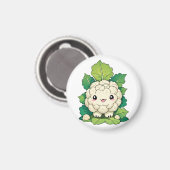 Kawaii Bloemkool Magneet (Voorkant / Achterkant)