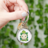 Kawaii Bloemkool Sleutelhanger (Hand)