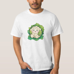Kawaii Bloemkool T-shirt