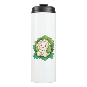 Kawaii Bloemkool Thermosbeker