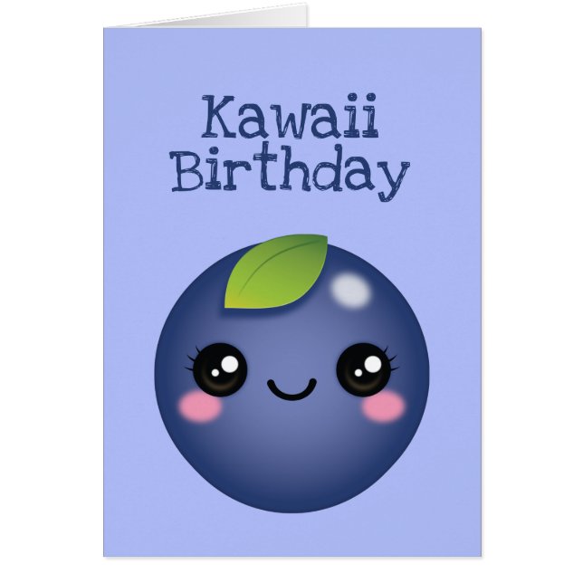 Kawaii Blueberry (Voorkant)