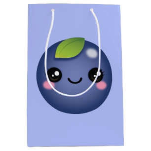 Kawaii Blueberry Medium Gift Bag Cadeauzakje