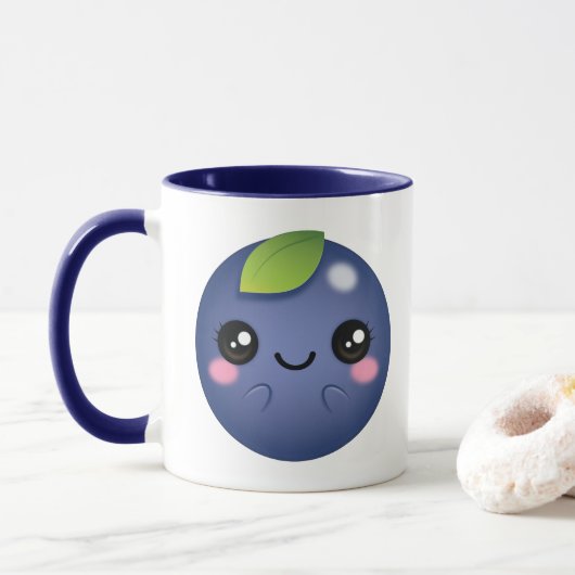 Kawaii Blueberry Mok (Met donut)
