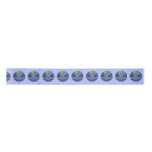 Kawaii Blueberry Satin Ribbon Lint (Voorkant)
