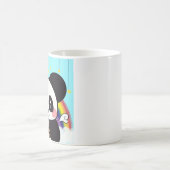 Kawaii Boba Panda Bear Café Mug (Centre)