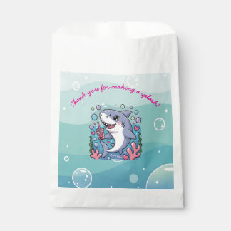 Kawaii Boba Shark "Ocean Vibes" onder het Zee Bedankzakje