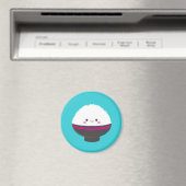 Kawaii Bowl of Rice Magnet (In Situ (Lave-vaisselle))