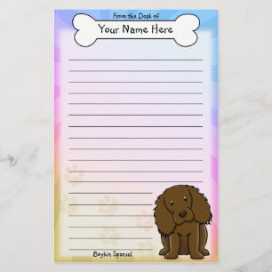 Kawaii Boykin — Spaniel Briefpapier