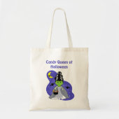 Kawaii Bride van Frankenstein Halloween met Snoep Tote Bag (Voorkant)