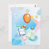 Kawaii Briefkaart (Voorkant / Achterkant)