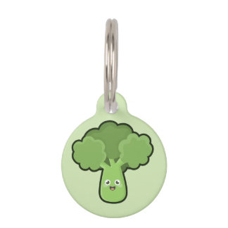 Kawaii Broccoli Huisdierpenning