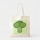 Kawaii Broccoli Tote Bag (Voorkant)
