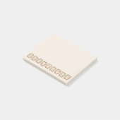 Kawaii Brood / Toast Post-it® Notes (Schuin)