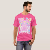 Kawaii Bubble Gum Bunny T-shirt (Voorkant volledig)