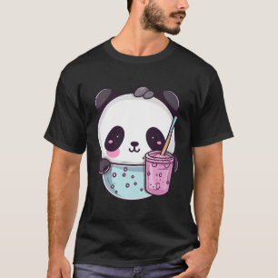 Kawaii Bubble Tea Panda Boba-Tea Japans T-shirt