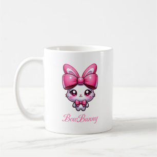 Kawaii Bunny Coquette, BowBunny Koffiemok
