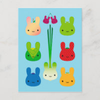 Kawaii Bunny Fruit & Vegetables