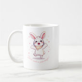 Kawaii Bunny Mug - Cute Pastel Rabbit Café Cup (Gauche)
