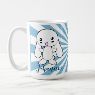 Kawaii Bunny's Hug Custom Koffiemok