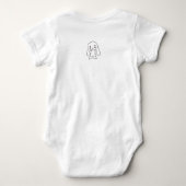 Kawaii Bunny's Hug Custom Romper (Achterkant)