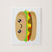 Kawaii Burger Legpuzzel (Verticaal)