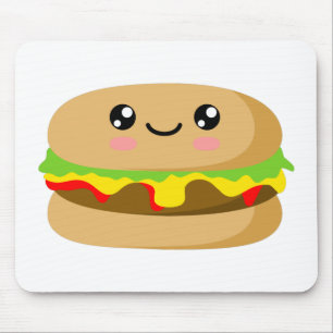 Kawaii Burger Muismat