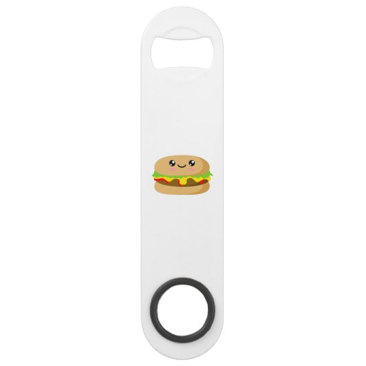 Kawaii Burger Speed Flessenopener (Voorkant)