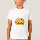 Kawaii Burger T-shirt (Voorkant)